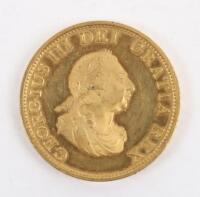 George III (1760-1820) Halfpenny Gilt Copper proof, (S.3778)