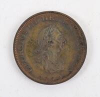 George III (1760-1820) Farthing Bronzed proof, (S.3779)