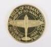 An 18ct gold Battle of Britain commemorative coin - 3