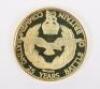 An 18ct gold Battle of Britain commemorative coin, - 3