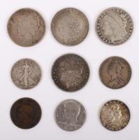 US silver dollars 1882, 1890, 1891, 1922