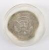 A GB decimal set, some US silver coins - 6
