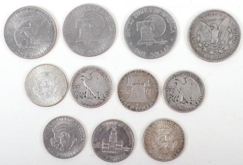 A selection of US coinage