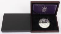 90th Birthday Ten Pounds silver five ounce coin, (.999)