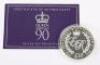 90th Birthday Ten Pounds silver five ounce coin, (.999) - 4
