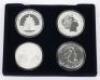Two set of 2004 and 2005 four silver one ounce coins - 3