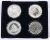Two set of 2004 and 2005 four silver one ounce coins - 5