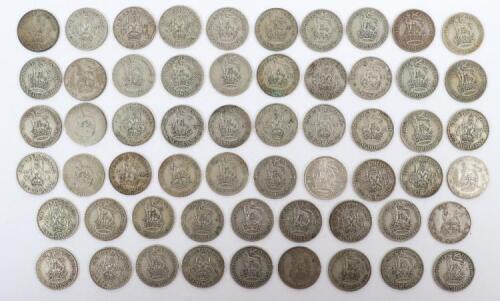 A selection of 1920-1946 GB Shillings, (qty)
