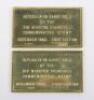 Two 18ct Sir Winston Churchill Stamp Replica gold stamps - 3