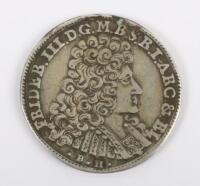 Friedrich III 1691 2/3 Thaler Brandenburg