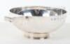 A Queen Anne style silver porringer, William Comyns & Sons, London 1933 - 3