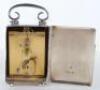 An Edwardian silver carriage clock, Mojon & Co Ltd, London 1907 - 6