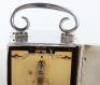An Edwardian silver carriage clock, Mojon & Co Ltd, London 1907 - 8