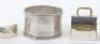 An Italian silver lipstick holder (.800), a silver napkin ring - 4