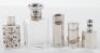 A selection of silver scent bottles - 2