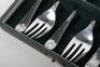 A cased set of six cake forks, Sheffield 1909 - 2