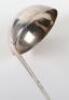 A George III Scottish silver ladle, James McKay, Edinburgh 1789 - 5