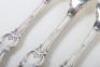 18th century silver plate mess cutlery - 7