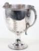 An interesting and substantial 19th century silver plated cricket trophy for the Challenge Cup 1885 - 10