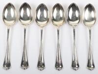 A set of six silver tablespoons, Atkin Brothers, Sheffield 1911