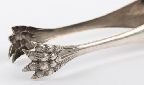 A pair of Thomas Bradbury & Son silver grape scissors