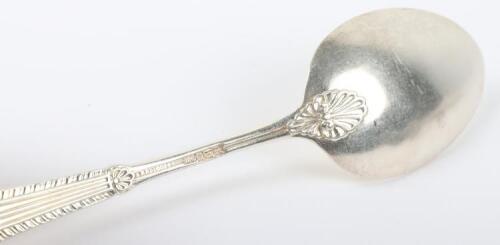 A pair of Thomas Bradbury & Son silver grape scissors