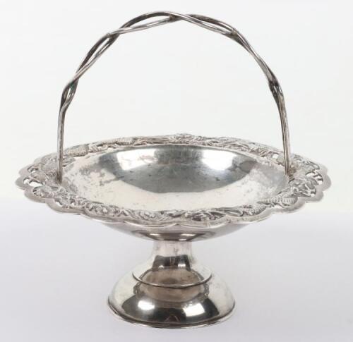 A Chinese silver bonbon dish, Wang Hing & Co, Shanghai