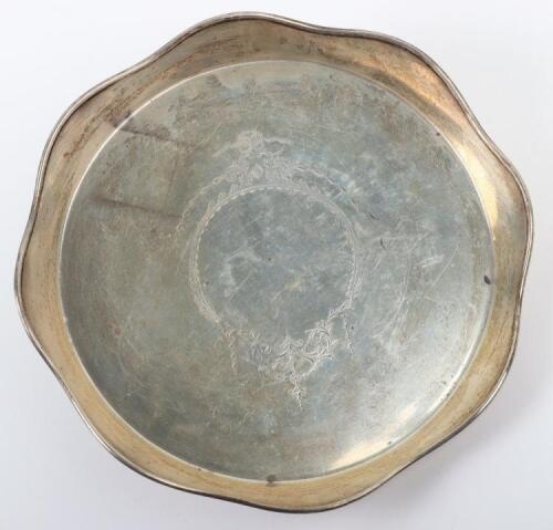 A 20th century silver tray, Cooper Brothers, Sheffield 1931