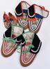 3x assorted pairs of Native American beadwork leather moccasins