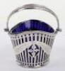 An early 20th century silver bonbon dish, Walker & Hall 1911 - 7