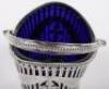 An early 20th century silver bonbon dish, Walker & Hall 1911 - 8