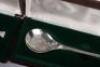 Six Franklin Mint Silver spoons designed by Peter Jackson - 4