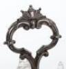 A Victorian silver and silver plated glass cruet set - 8