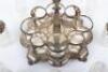 A Victorian silver and silver plated glass cruet set - 11