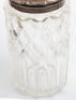 A Victorian silver and silver plated glass cruet set - 20
