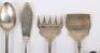 A mixed lot of silver and silver plate - 3