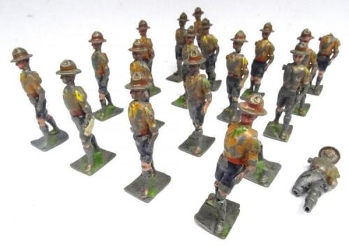 Britains Boy Scouts from set 161