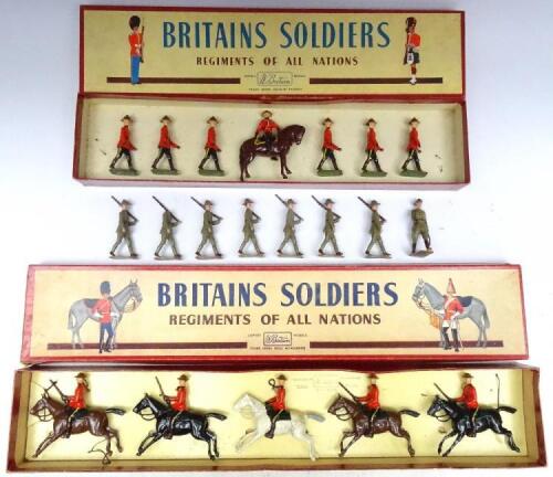 Britains set 1349, Royal Canadian Mounted Police, mounted