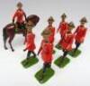 Britains set 1349, Royal Canadian Mounted Police, mounted - 3