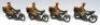 Britains set 200, Motor Cycle Corps Despatch Riders - 3