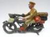 Britains set 200, Motor Cycle Corps Despatch Riders - 5