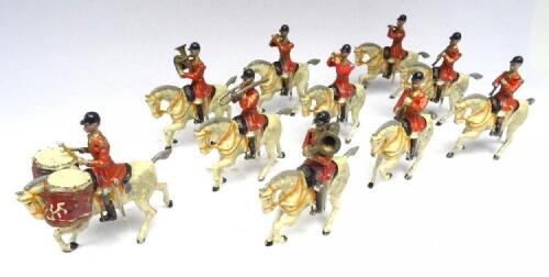 Britains set 101, Mounted Band of the 1st Life Guards