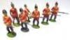 Britains set 36, Royal Sussex Regiment - 4