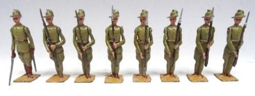 Britains set 1545, Australian Infantry at present