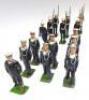 Britains set 1510, Royal Navy Sailors, Regulation Dress - 3