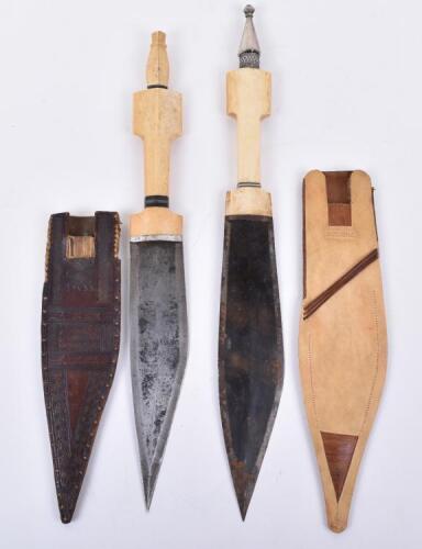 ^ Good Central African tribal dagger "billa" c.1900