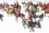 British hollowcast Royal Canadian Mounted Police mounted - 4