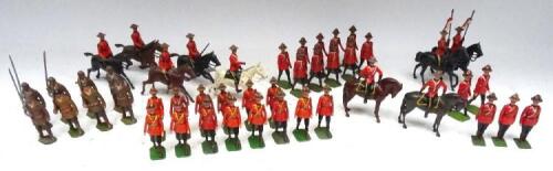 The full range of Britains Mounties