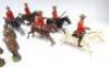 The full range of Britains Mounties - 4