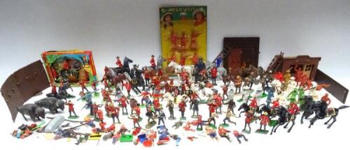 Various Royal Canadian Mounted Police in plastic